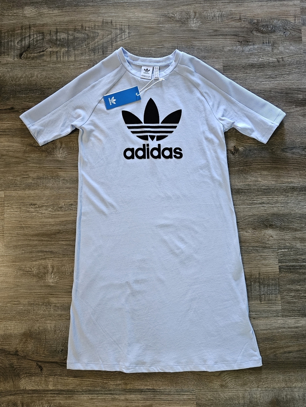 Adidas Originals Periwinkle Blue Tee Dress